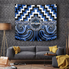 Aotearoa Ngati Ruanui Tapestry Maori Iwi Poutama Puhoro Tattoo