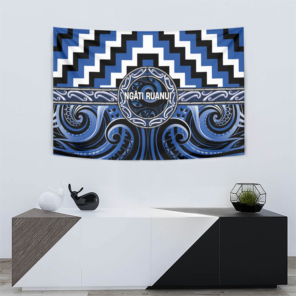 Aotearoa Ngati Ruanui Tapestry Maori Iwi Poutama Puhoro Tattoo