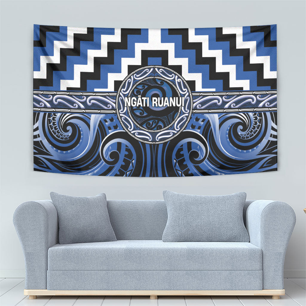 Aotearoa Ngati Ruanui Tapestry Maori Iwi Poutama Puhoro Tattoo
