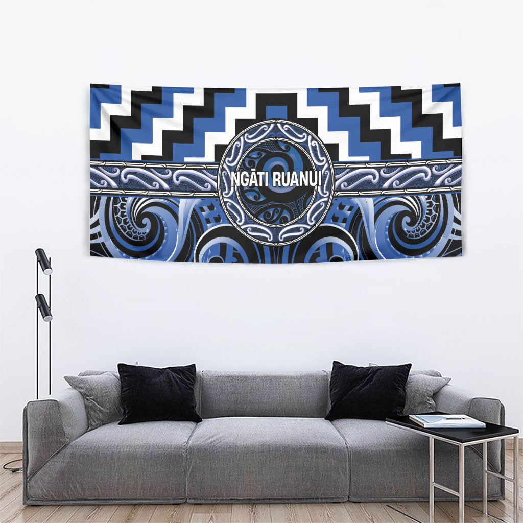 Aotearoa Ngati Ruanui Tapestry Maori Iwi Poutama Puhoro Tattoo