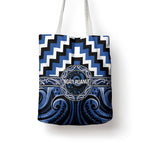 Aotearoa Ngati Ruanui Tote Bag Maori Iwi Poutama Puhoro Tattoo