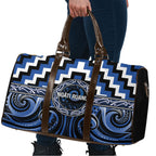 Aotearoa Ngati Ruanui Travel Bag Maori Iwi Poutama Puhoro Tattoo