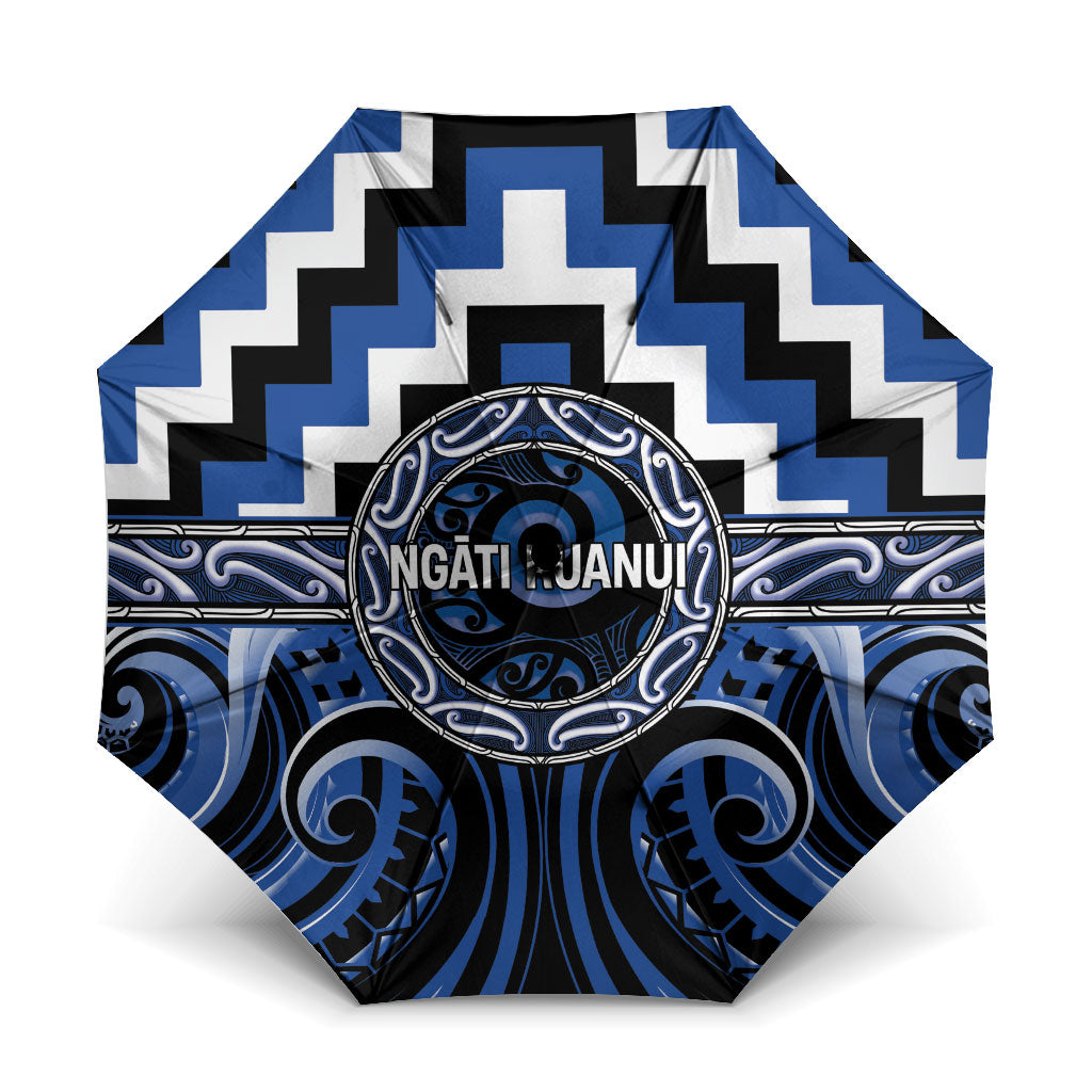 Aotearoa Ngati Ruanui Umbrella Maori Iwi Poutama Puhoro Tattoo