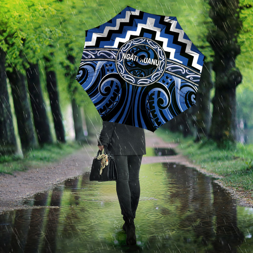 Aotearoa Ngati Ruanui Umbrella Maori Iwi Poutama Puhoro Tattoo