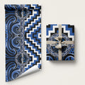 Aotearoa Ngati Ruanui Wrapping Paper Maori Iwi Poutama Puhoro Tattoo