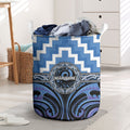Aotearoa Ngaruahine Laundry Basket Maori Iwi Poutama Puhoro Tattoo