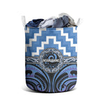 Aotearoa Ngaruahine Laundry Basket Maori Iwi Poutama Puhoro Tattoo