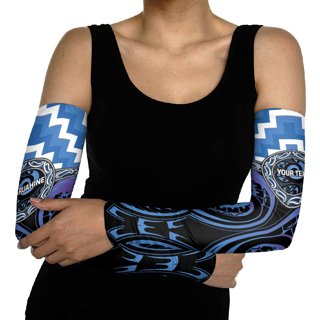 Aotearoa Ngaruahine Personalised Arm Sleeves Maori Iwi Poutama Puhoro Tattoo