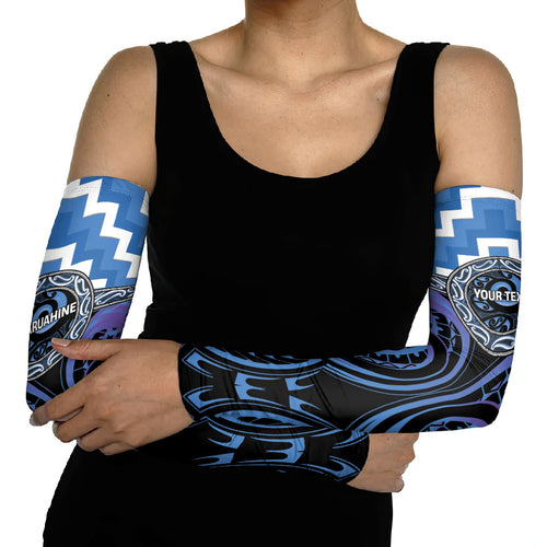 Aotearoa Ngaruahine Personalised Arm Sleeves Maori Iwi Poutama Puhoro Tattoo