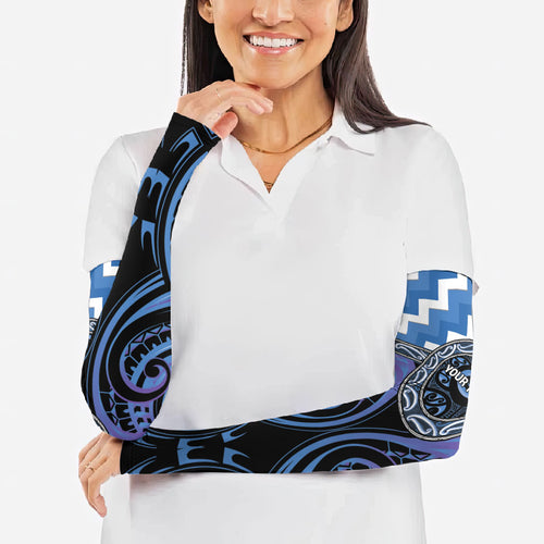 Aotearoa Ngaruahine Personalised Arm Sleeves Maori Iwi Poutama Puhoro Tattoo