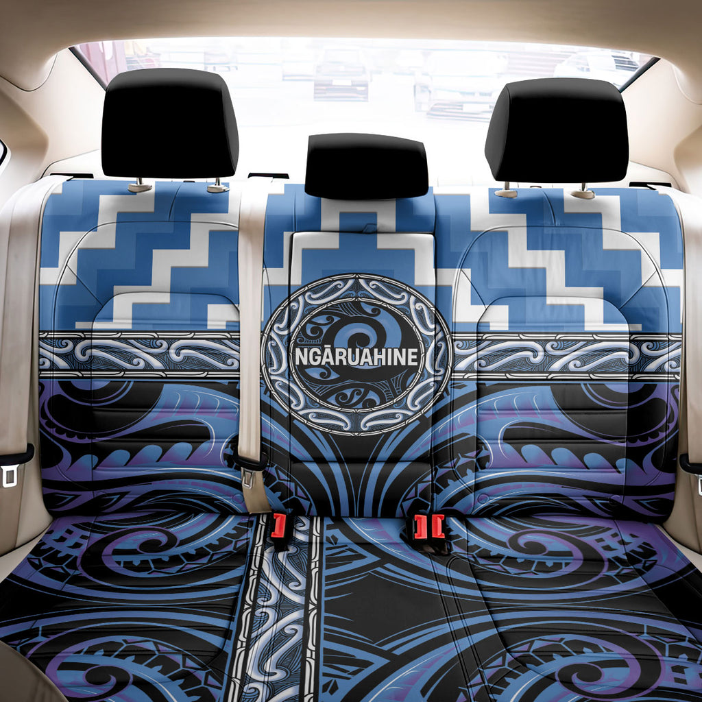 Aotearoa Ngaruahine Back Car Seat Cover Maori Iwi Poutama Puhoro Tattoo
