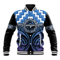 Aotearoa Ngaruahine Personalised Baseball Jacket Maori Iwi Poutama Puhoro Tattoo