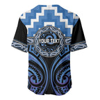 Aotearoa Ngaruahine Personalised Baseball Jersey Maori Iwi Poutama Puhoro Tattoo