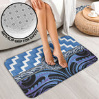 Aotearoa Ngaruahine Bathroom Set Maori Iwi Poutama Puhoro Tattoo