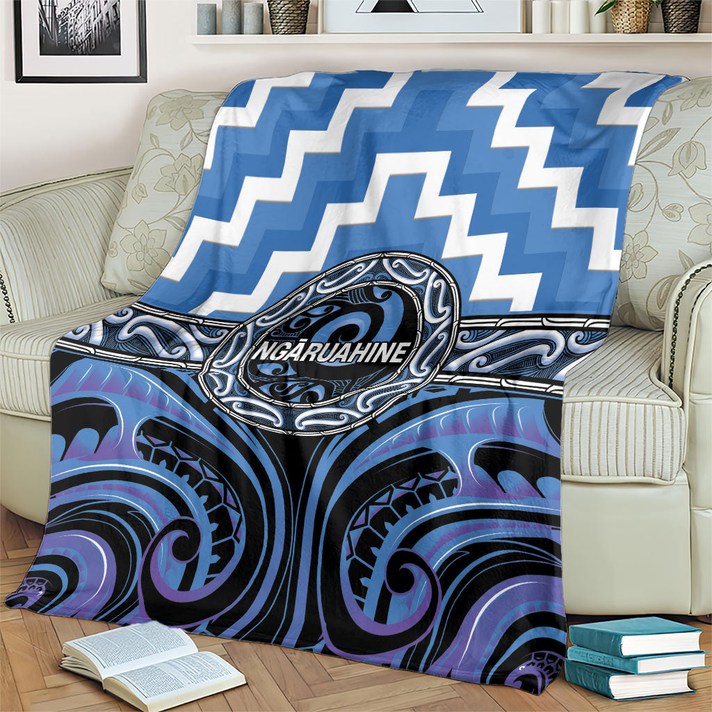 Aotearoa Ngaruahine Blanket Maori Iwi Poutama Puhoro Tattoo