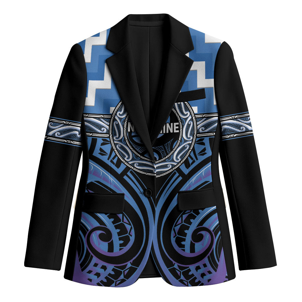Aotearoa Ngaruahine Personalised Blazer Maori Iwi Poutama Puhoro Tattoo