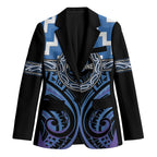 Aotearoa Ngaruahine Personalised Blazer Maori Iwi Poutama Puhoro Tattoo