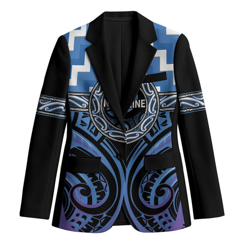 Aotearoa Ngaruahine Personalised Blazer Maori Iwi Poutama Puhoro Tattoo