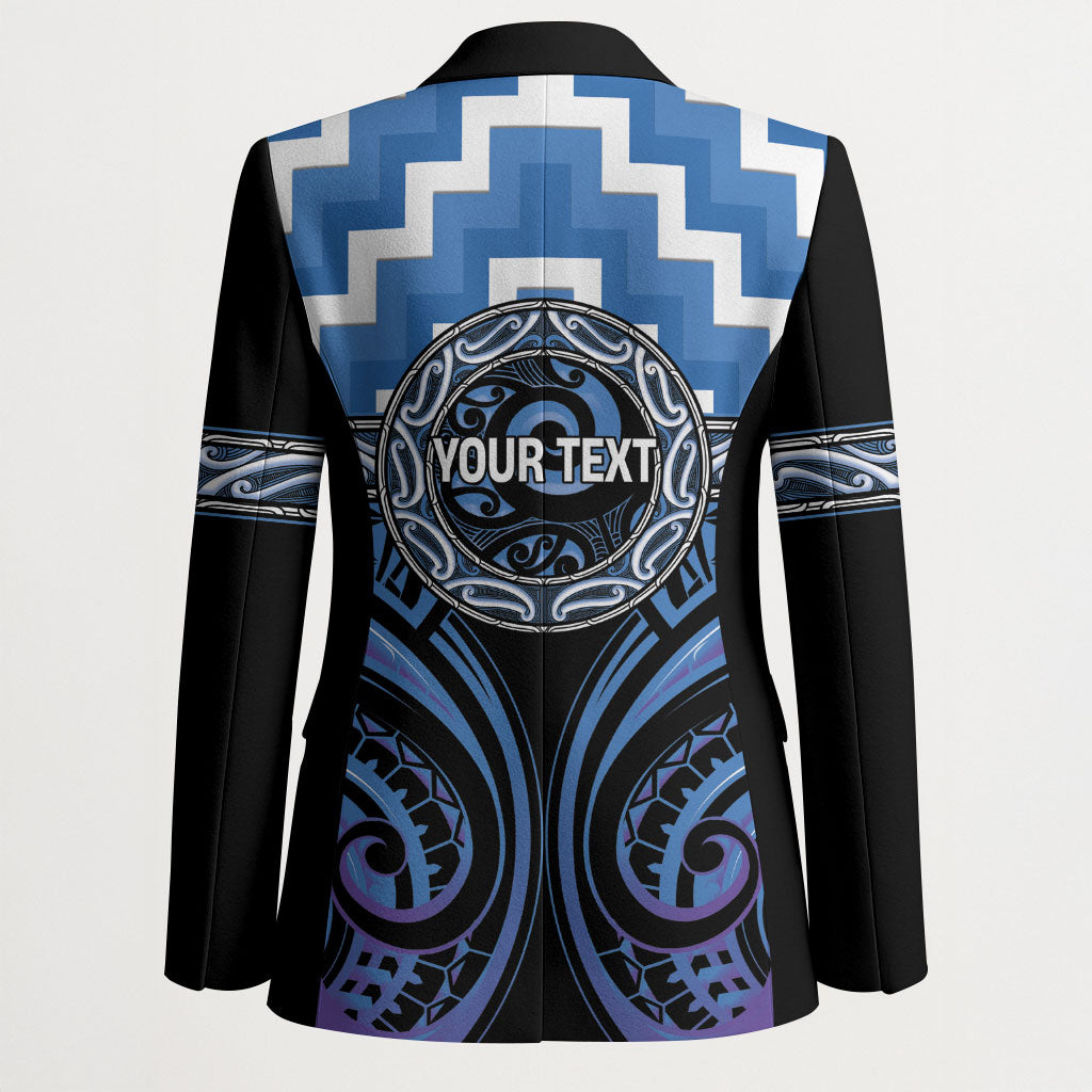 Aotearoa Ngaruahine Personalised Blazer Maori Iwi Poutama Puhoro Tattoo