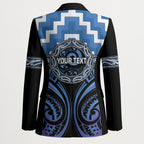 Aotearoa Ngaruahine Personalised Blazer Maori Iwi Poutama Puhoro Tattoo