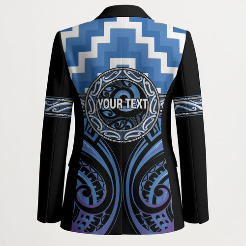Aotearoa Ngaruahine Personalised Blazer Maori Iwi Poutama Puhoro Tattoo