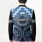 Aotearoa Ngaruahine Personalised Blazer Maori Iwi Poutama Puhoro Tattoo