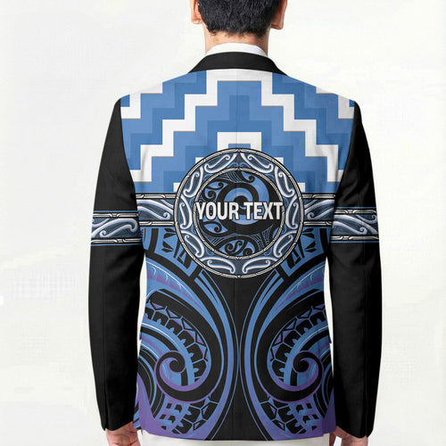 Aotearoa Ngaruahine Personalised Blazer Maori Iwi Poutama Puhoro Tattoo