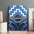 Aotearoa Ngaruahine Canvas Wall Art Maori Iwi Poutama Puhoro Tattoo