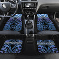 Aotearoa Ngaruahine Personalised Car Mats Maori Iwi Poutama Puhoro Tattoo