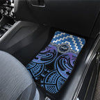 Aotearoa Ngaruahine Personalised Car Mats Maori Iwi Poutama Puhoro Tattoo
