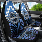 Aotearoa Ngaruahine Car Seat Cover Maori Iwi Poutama Puhoro Tattoo