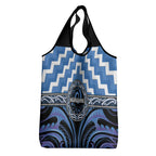 Aotearoa Ngaruahine Grocery Bag Maori Iwi Poutama Puhoro Tattoo
