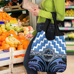 Aotearoa Ngaruahine Grocery Bag Maori Iwi Poutama Puhoro Tattoo