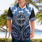 Aotearoa Ngaruahine Personalised Hawaiian Shirt Maori Iwi Poutama Puhoro Tattoo