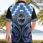 Aotearoa Ngaruahine Personalised Hawaiian Shirt Maori Iwi Poutama Puhoro Tattoo