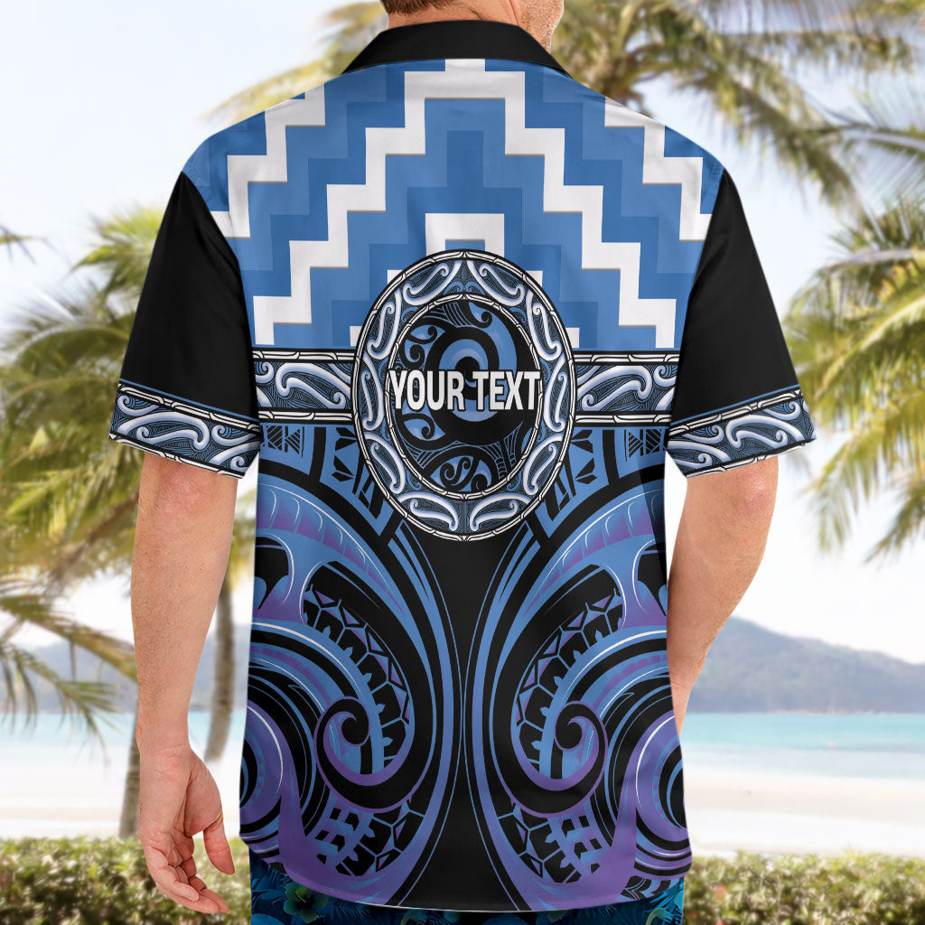 Aotearoa Ngaruahine Personalised Hawaiian Shirt Maori Iwi Poutama Puhoro Tattoo