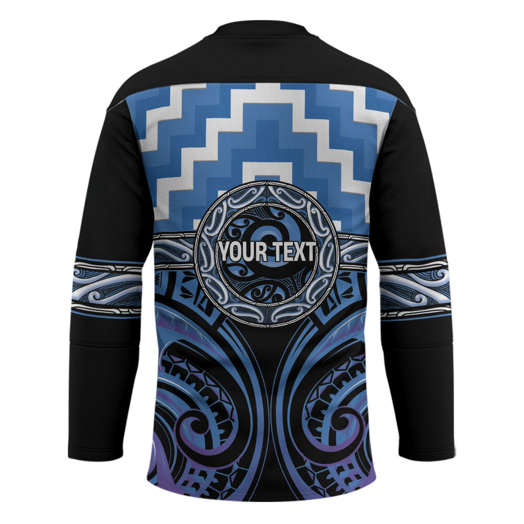 Aotearoa Ngaruahine Personalised Hockey Jersey Maori Iwi Poutama Puhoro Tattoo