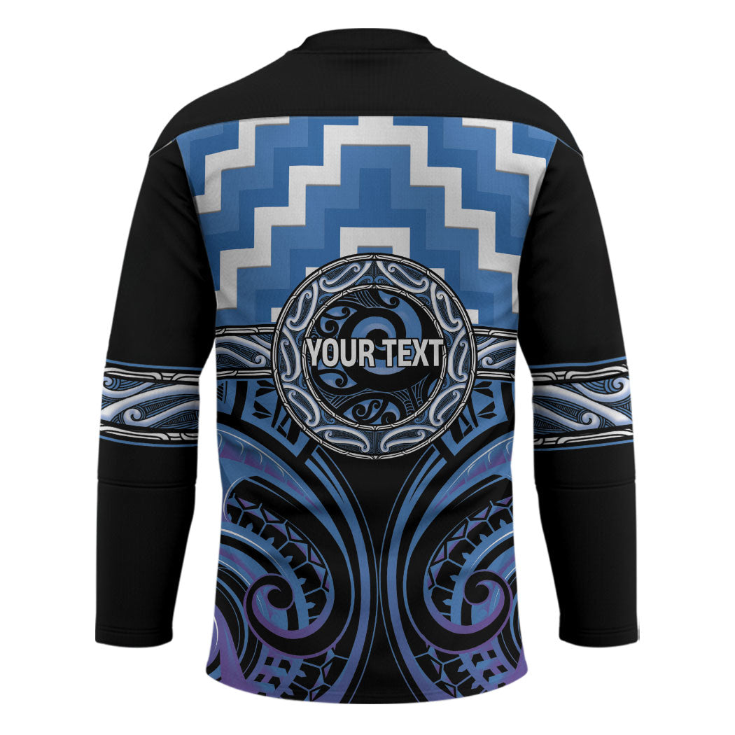 Aotearoa Ngaruahine Personalised Hockey Jersey Maori Iwi Poutama Puhoro Tattoo