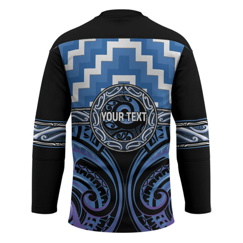 Aotearoa Ngaruahine Personalised Hockey Jersey Maori Iwi Poutama Puhoro Tattoo