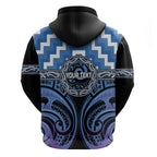 Aotearoa Ngaruahine Personalised Hoodie Maori Iwi Poutama Puhoro Tattoo