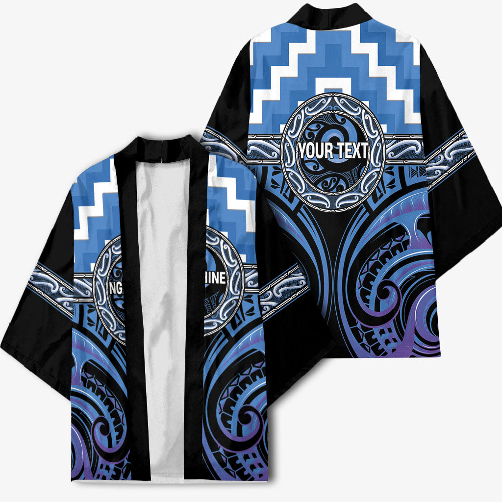 Aotearoa Ngaruahine Personalised Kimono Maori Iwi Poutama Puhoro Tattoo