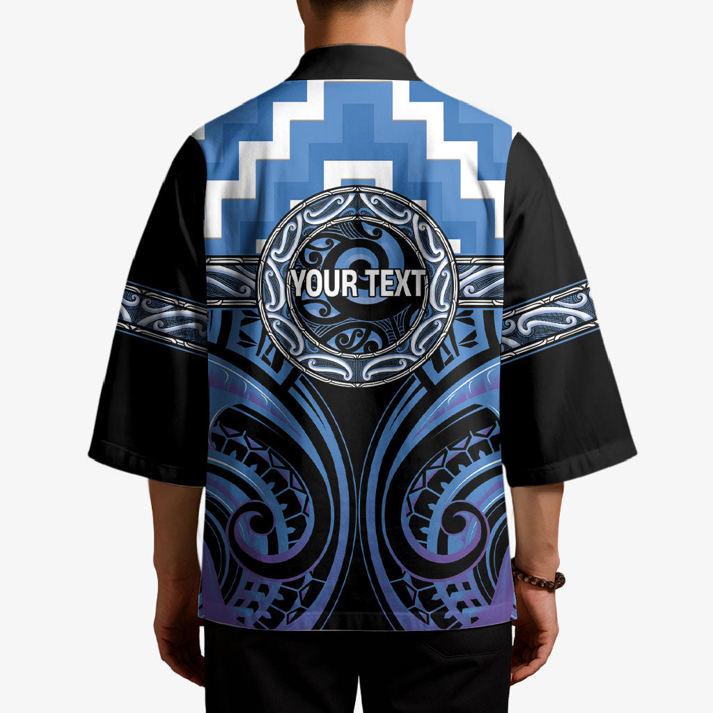 Aotearoa Ngaruahine Personalised Kimono Maori Iwi Poutama Puhoro Tattoo
