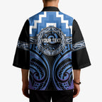 Aotearoa Ngaruahine Personalised Kimono Maori Iwi Poutama Puhoro Tattoo