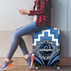 Aotearoa Ngaruahine Luggage Cover Maori Iwi Poutama Puhoro Tattoo