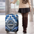 Aotearoa Ngaruahine Luggage Cover Maori Iwi Poutama Puhoro Tattoo