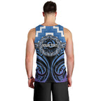 Aotearoa Ngaruahine Personalised Men Tank Top Maori Iwi Poutama Puhoro Tattoo