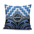 Aotearoa Ngaruahine Pillow Cover Maori Iwi Poutama Puhoro Tattoo