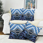 Aotearoa Ngaruahine Pillow Cover Maori Iwi Poutama Puhoro Tattoo