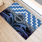 Aotearoa Ngaruahine Rubber Doormat Maori Iwi Poutama Puhoro Tattoo