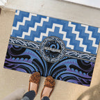 Aotearoa Ngaruahine Rubber Doormat Maori Iwi Poutama Puhoro Tattoo